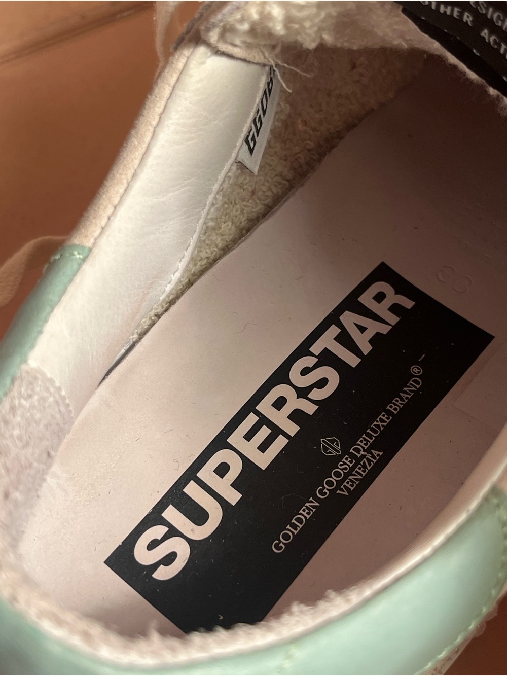 GOLDEN GOOSE sneakers ( RAINDROP) size 38 made in ITALY ⭐️⭐️⭐️⭐️⭐️⭐️ - Picture 5 of 9